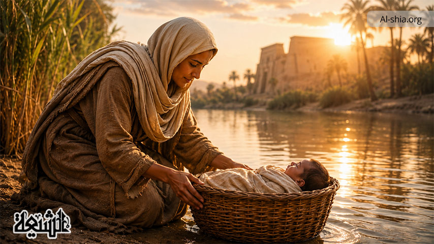  أياذخت أمّ موسى بن عمران وما نزلت فيها من الآيات