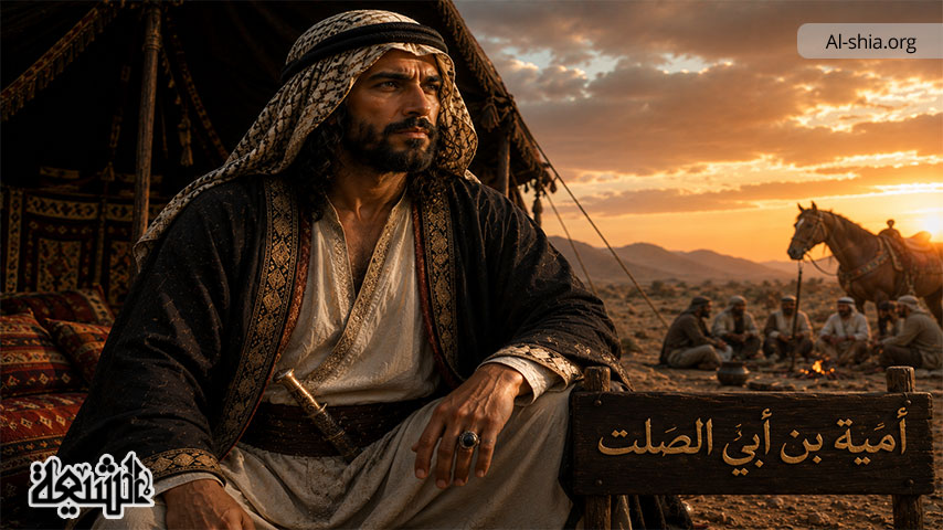 أمية بن أبي الصلت وما نزلت فيه من الآيات